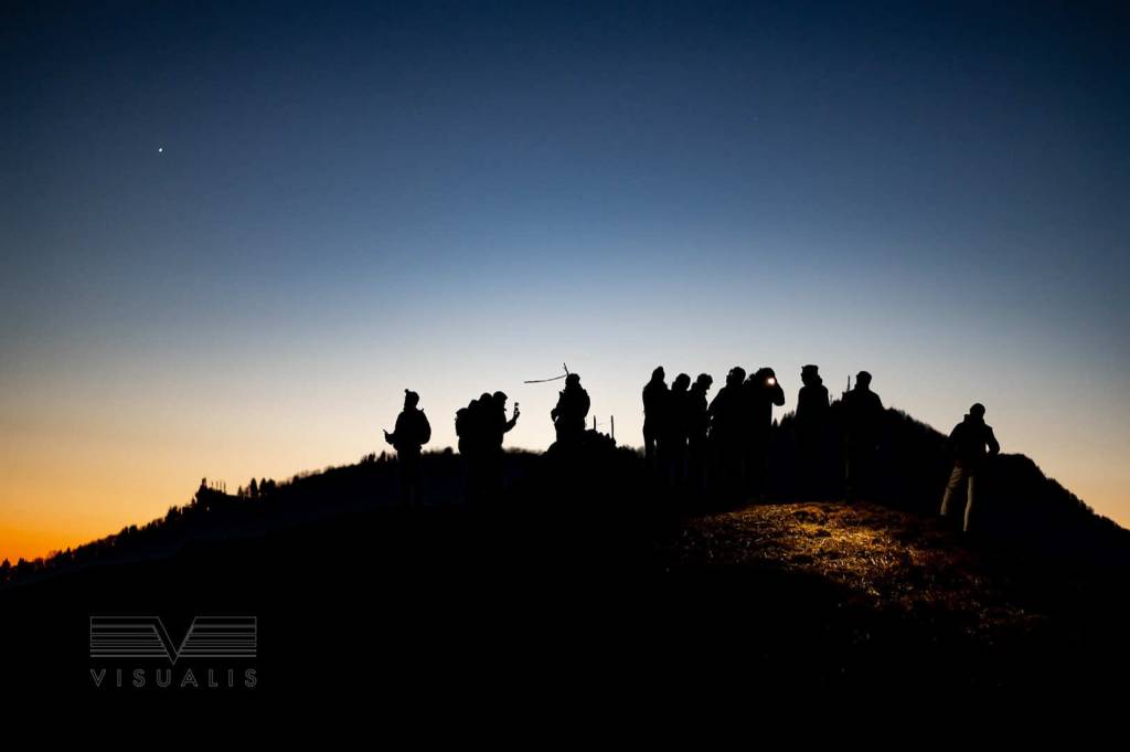 Astro trekking al Monte Chiusarella