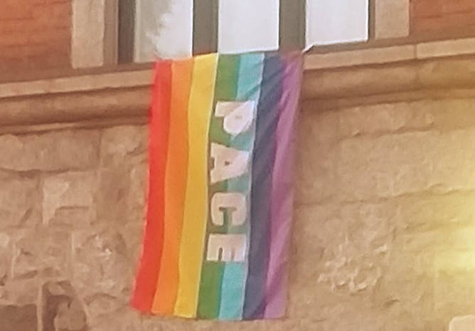 Bandiere pace Alto Milanese