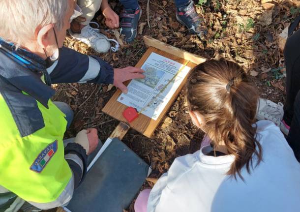 Caravate: inaugurato il sentiero del bosco didattico \"Pancott\"