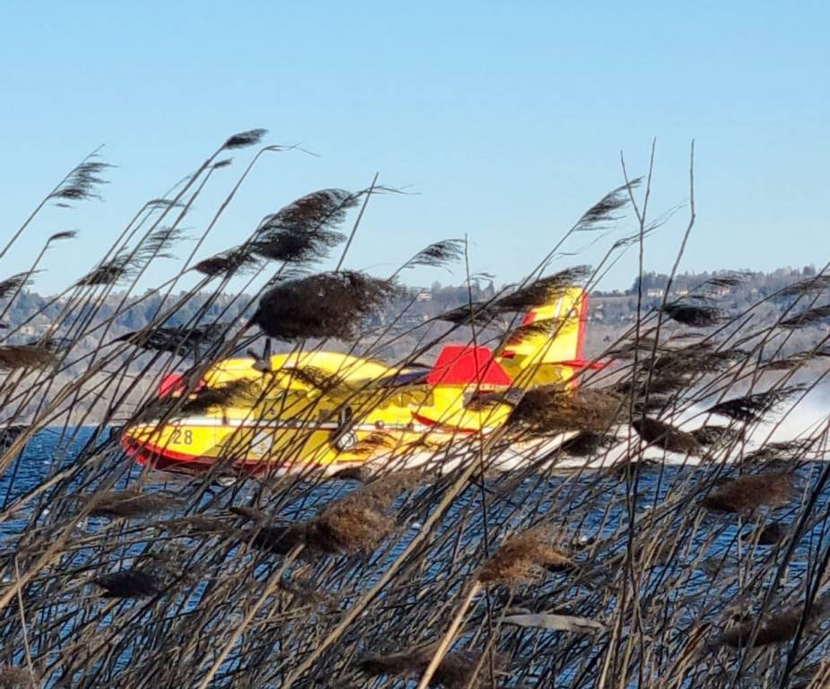 Canadair in azione