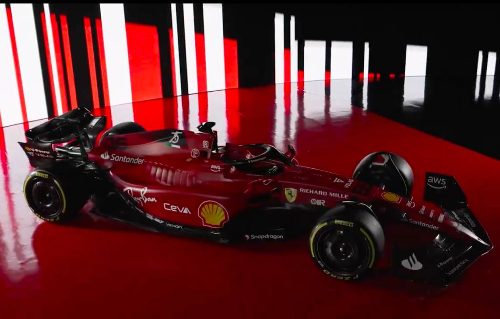 La nuova Ferrari F1-75