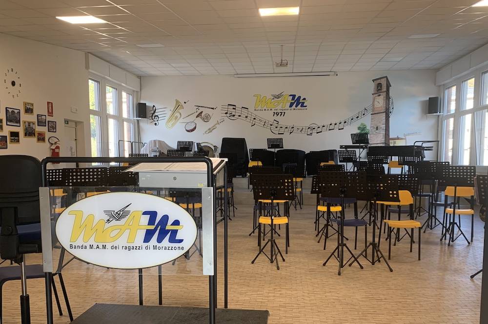 La nuova \"Sala della Musica\" di Morazzone