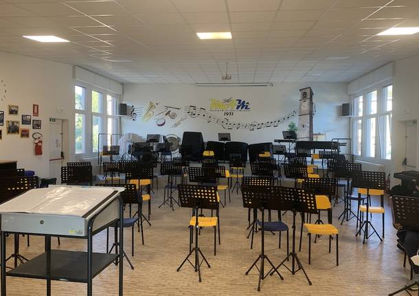 La nuova \"Sala della Musica\" di Morazzone