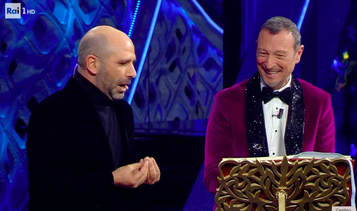 Checco Zalone a Sanremo 2022