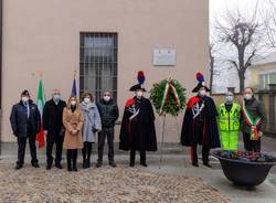 Commemorazione del Brigadiere Giorgio Illuminoso a Gerenzano