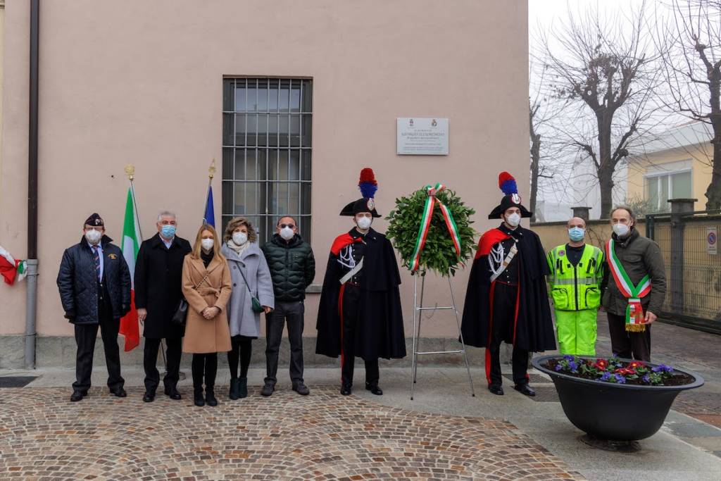 Commemorazione del Brigadiere Giorgio Illuminoso a Gerenzano