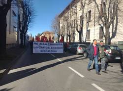 Corteo lavoratori Emerson di Rescaldina 