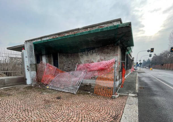 Degrado in viale Cadorna a Legnano