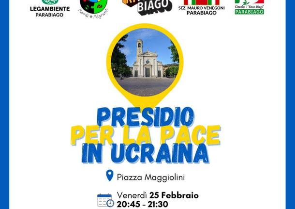 Presidio pace Ucraina a  Parabiago 