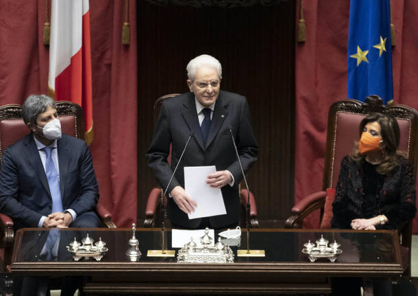 giuramento mattarella camera parlamento