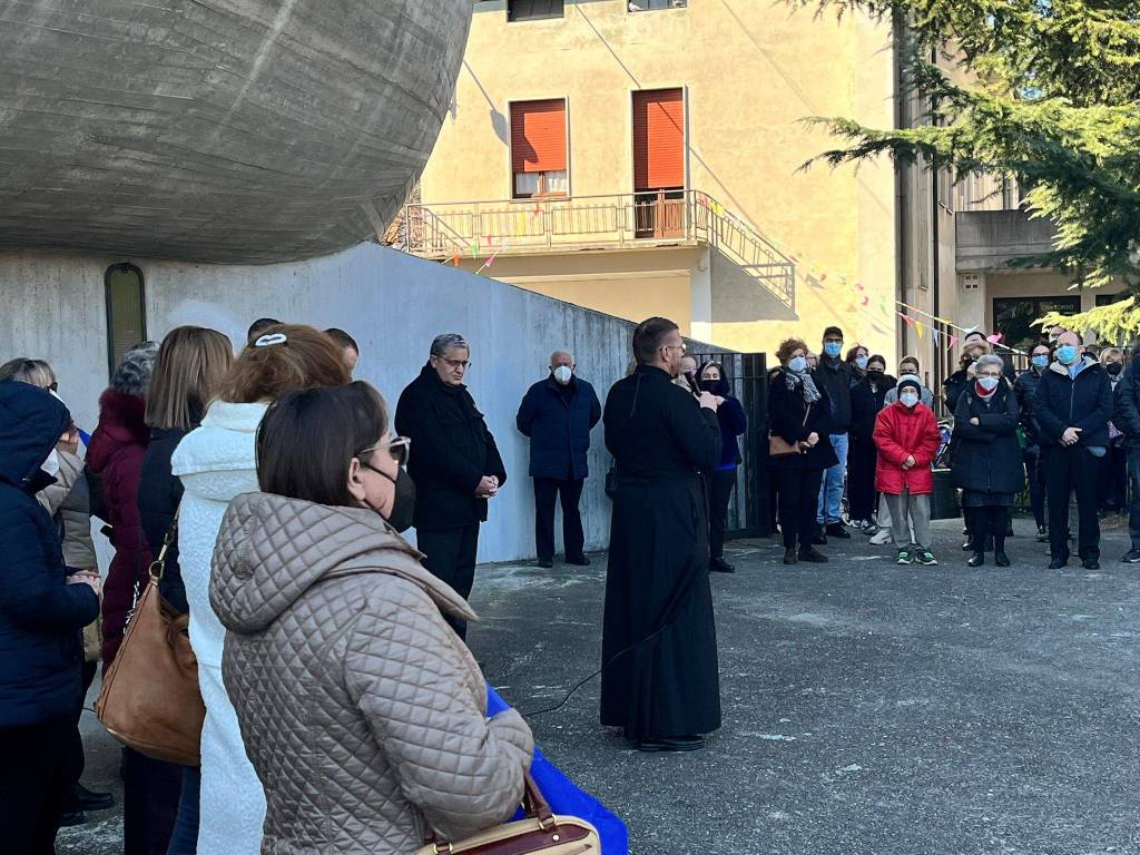 I cattolici e i cattolici ucraini in preghiera per l'Ucraina