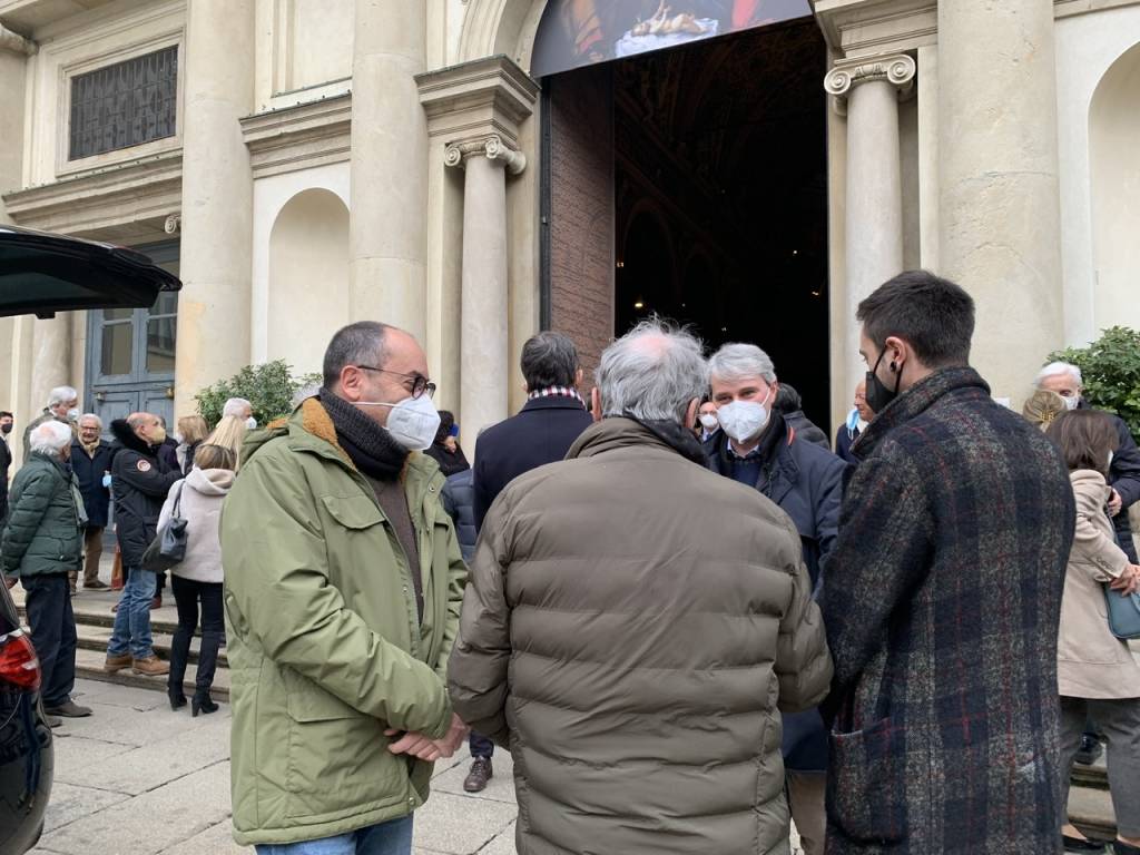 I funerali di Angelo Castiglioni