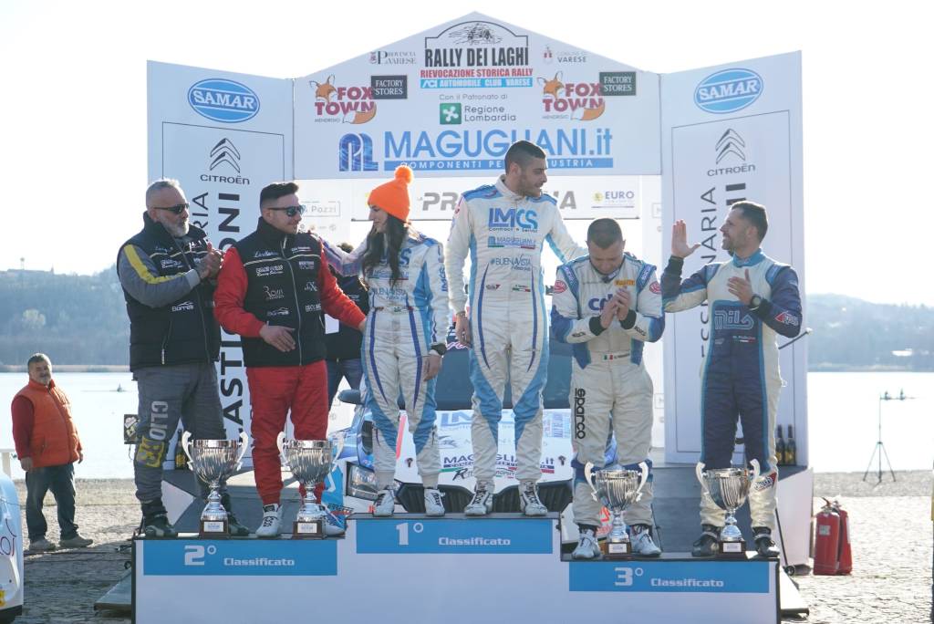 I vincitori del Rally dei Laghi 2022