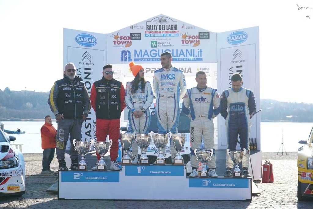 I vincitori del Rally dei Laghi 2022