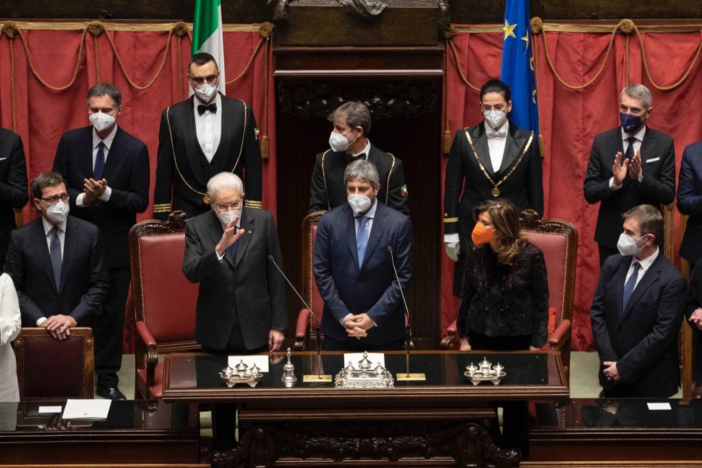 Il giuramento di Sergio Mattarella