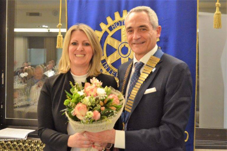 Il Governatore Edoardo Gerbelli in visita al Rotary Club "Castellanza"