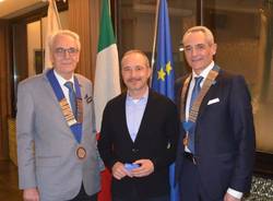 Il Governatore Edoardo Gerbelli in visita al Rotary Club "Castellanza"