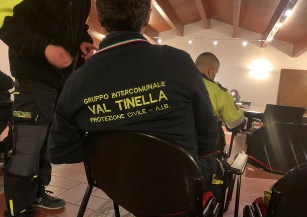 Il grazie di Barasso, Casciago, Comerio e Luvinate ai volontari della Protezione Civile Valtinella