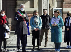 In piazza a Cislago per la pace in Ucraina