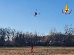 Incendio boschivo Sesona, Sesto Calende e Vergiate