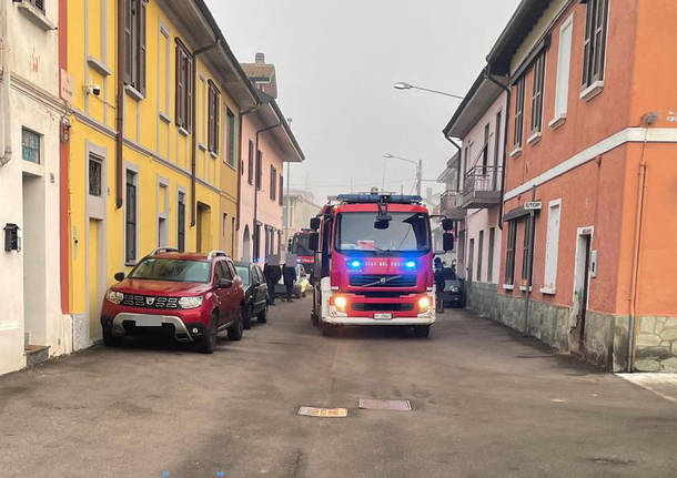 incidente con fuga di gas a magenta