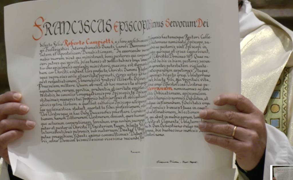 L'ordinazione di Monsignor Roberto Campiotti in duomo