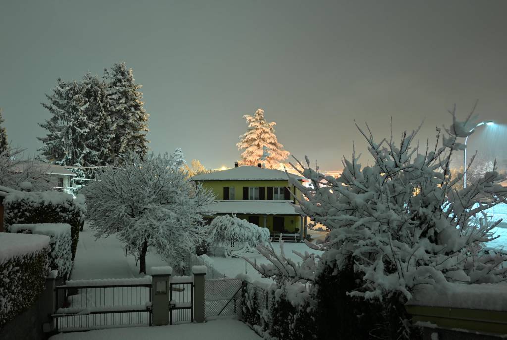La nevicata sul Varesotto del 14 e 15 febbraio 2022