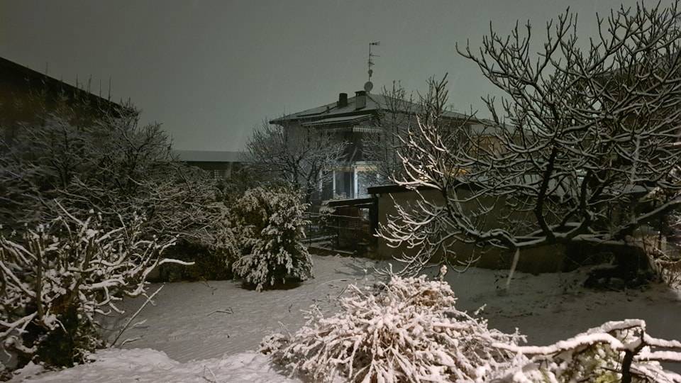 La nevicata sul Varesotto del 14 e 15 febbraio 2022