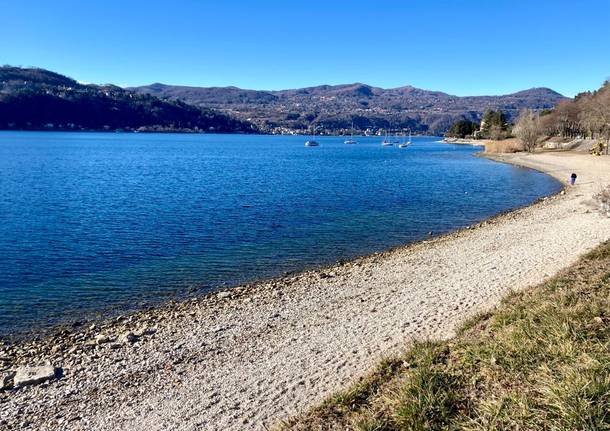 La siccità colpisce il Lago Maggiore