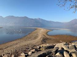 lago maggiore siccità luino