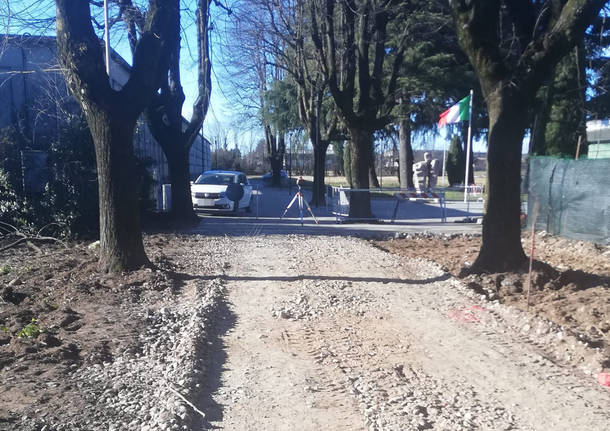 lavori viale delle rimembranze san giorgio