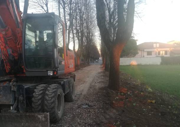 lavori viale delle rimembranze san giorgio