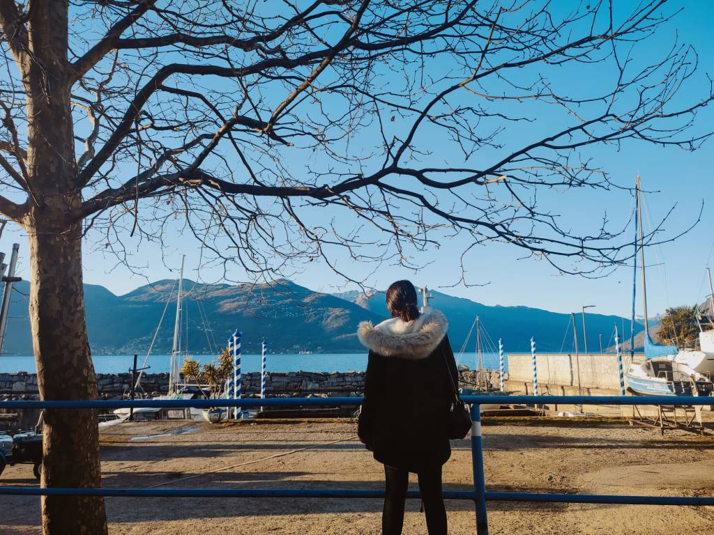 Momenti romantici sul lungolago a Luino