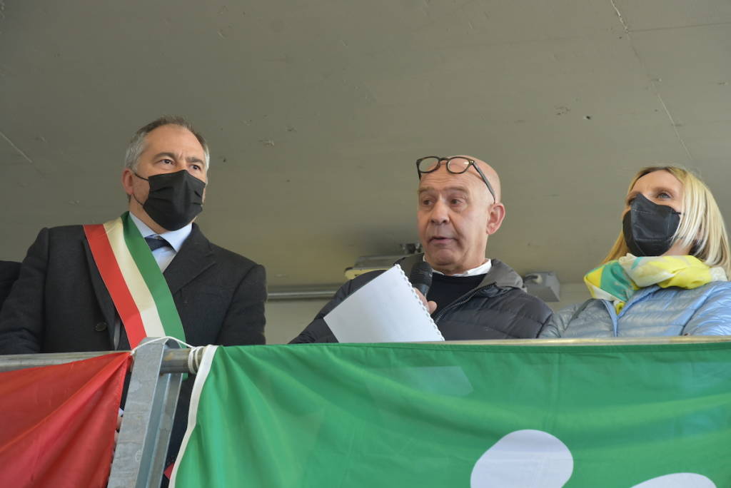 Rovellasca - Inaugurazione sottopasso Trenord
