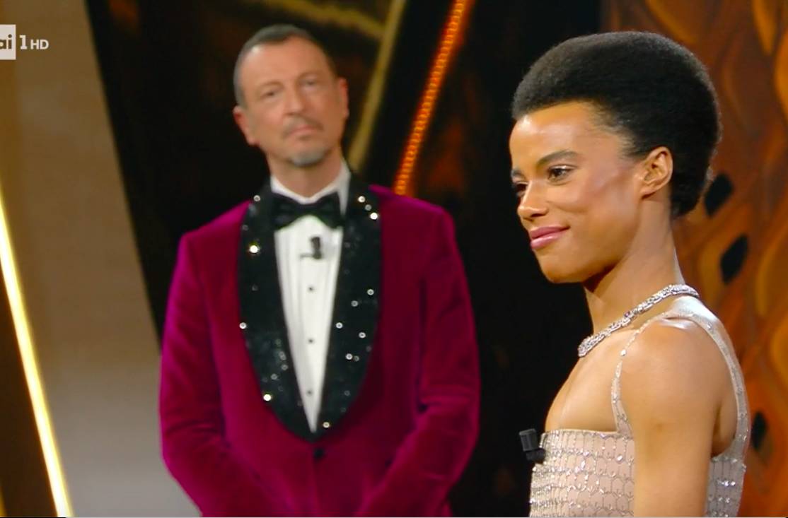 Sanremo 2022, le immagini della seconda serata