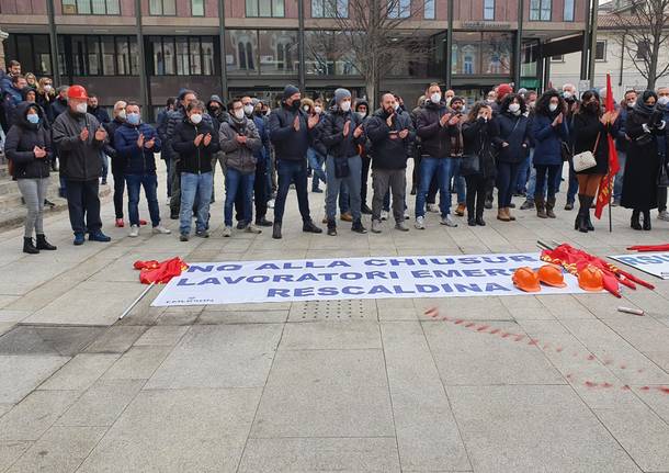 Corteo Emerson Rescaldina a Legnano
