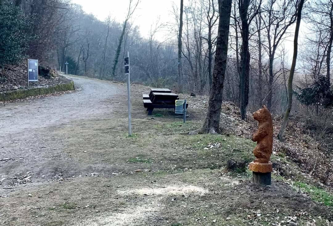 Statue realizzate sulla linea cadorna di Brezzo di Bedero