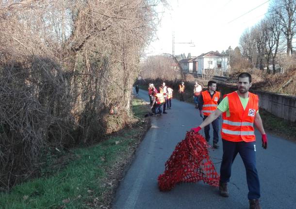 Strade pulite a Crenna di Gallarate