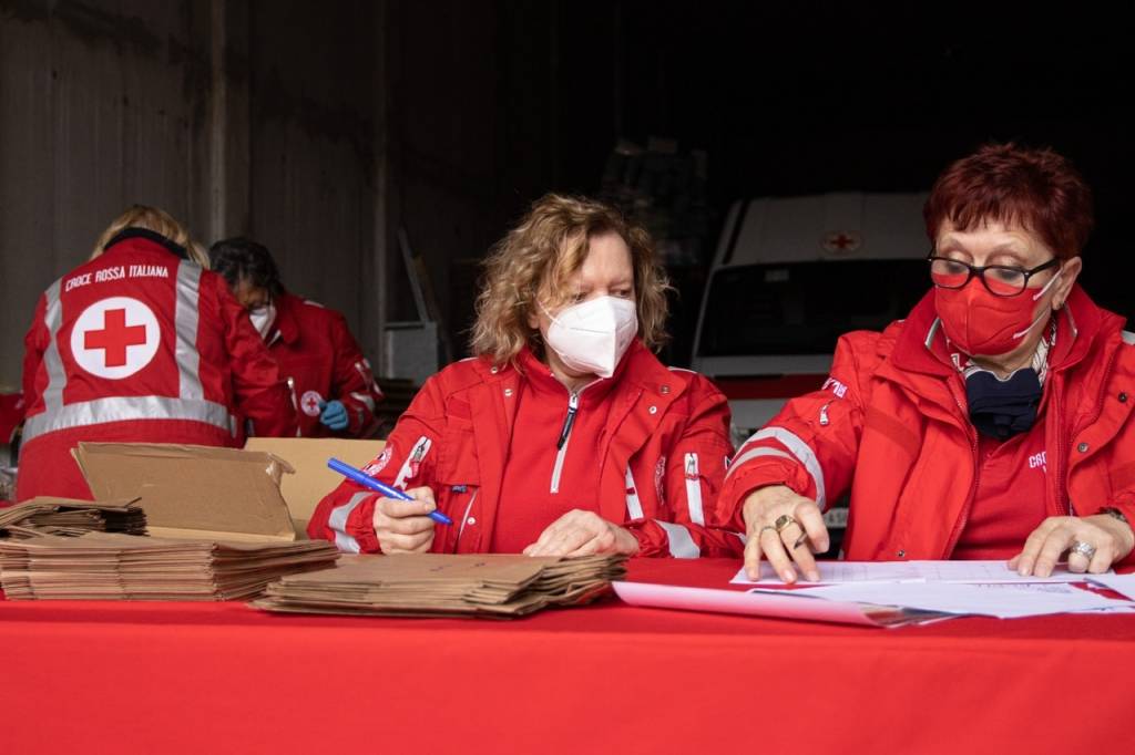 Successo per la cena d’asporto della CRI Varese