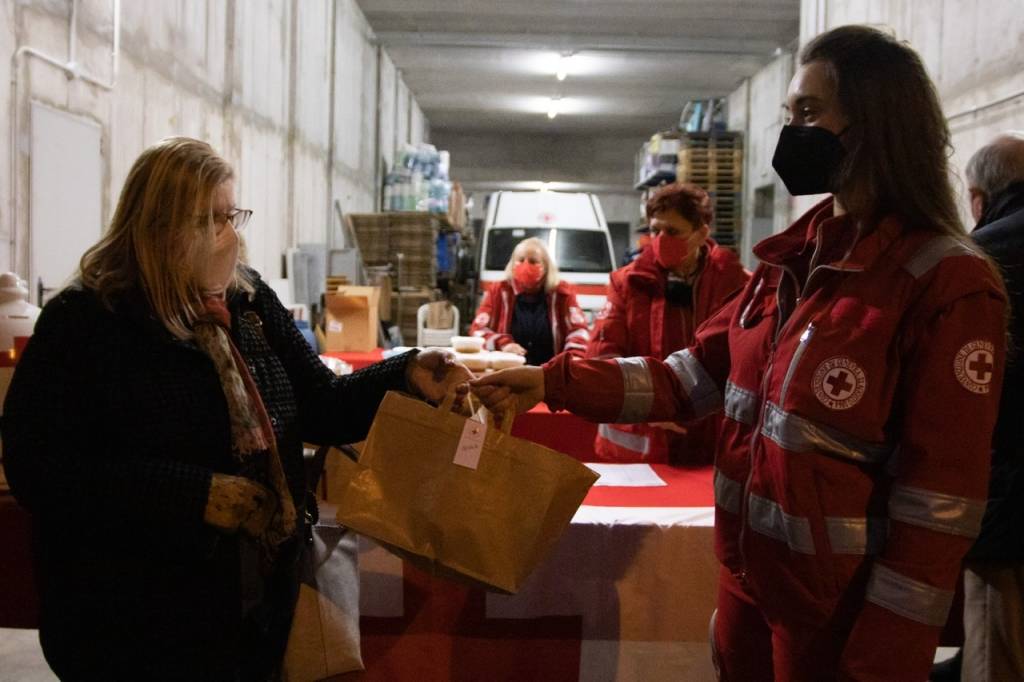 Successo per la cena d’asporto della CRI Varese