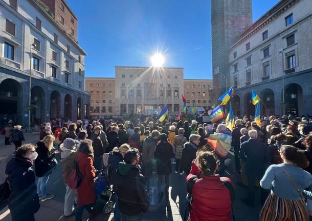 Varese torna in piazza per l’Ucraina