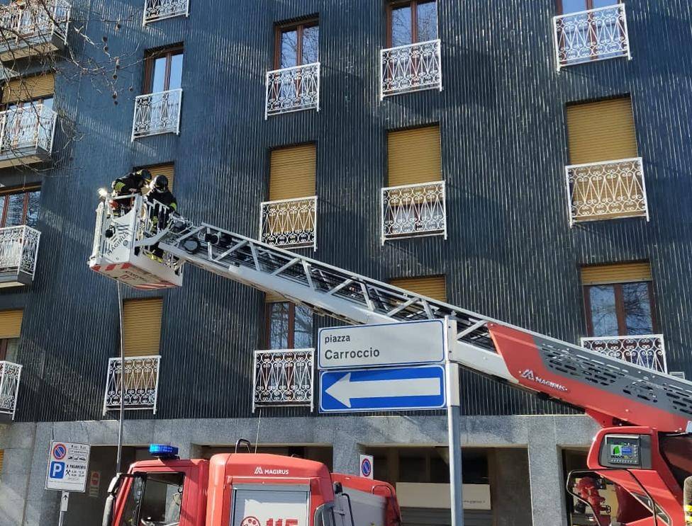 Vigili del Fuoco Legnano - piazza Carroccio