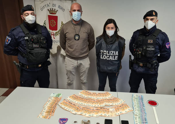 arrestato trafficante droga di rho