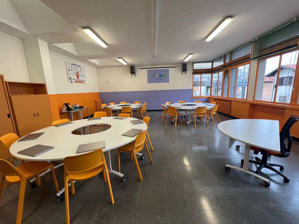 aula steam scuola biagio bellotti busto arsizio