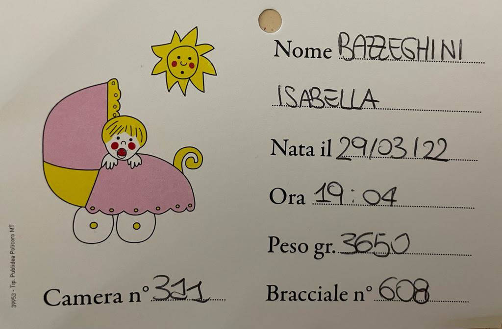 Benvenuta Isabella