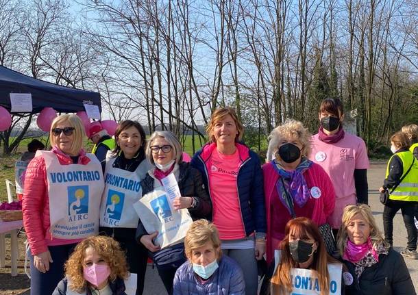 Camminata in Rosa al parco del Roccolo a Canegrate