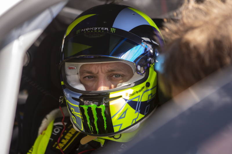 La nuova vita da pilota (di auto) di Valentino Rossi