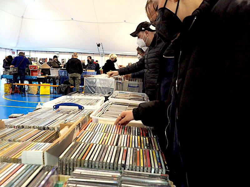 La mostra mercato del disco in vinile