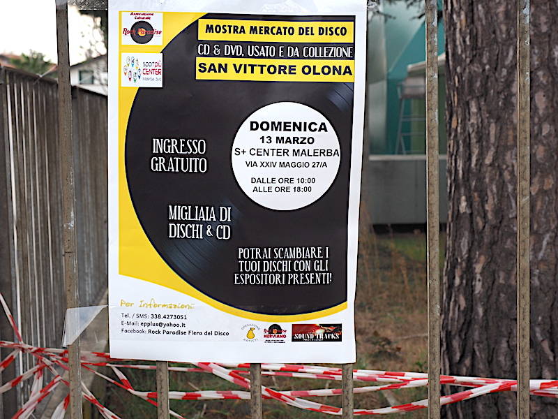 La mostra mercato del disco in vinile