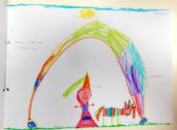 I disegni dei bambini di Castronno per i piccoli ucraini dell’ospedale del Ponte